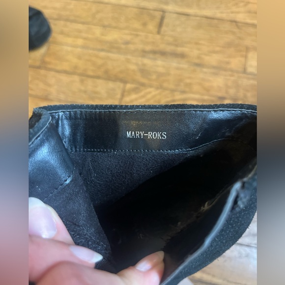 Jeffrey Campbell Mary Rocks Wedge Booties in Black l Size 8.5 - Picture 5 of 6